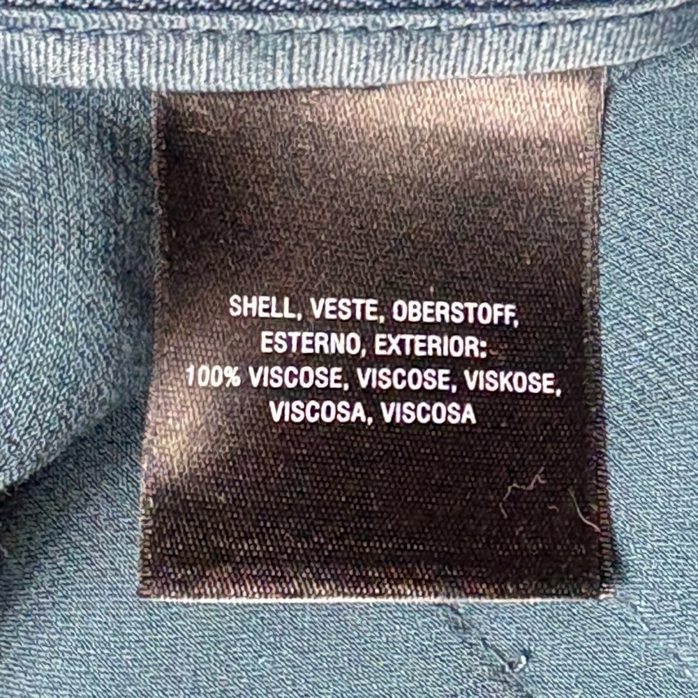 NEW Anthropologie Ett Twa Crop Pants Womens 14 Turquoise Satin Tie Waist - Picture 12 of 15